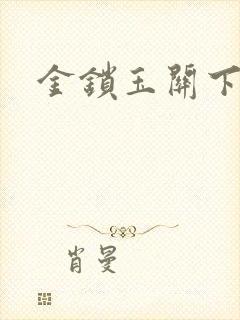 金锁玉关下载