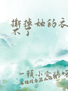 撕掉她的衣服玩不了