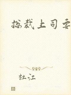 总裁上司要偷心