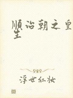 顺治朝之皇后重生