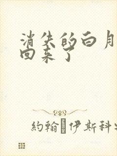 消失的白月光又回来了