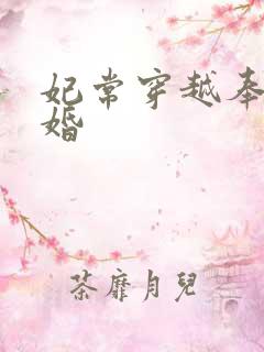 妃常穿越奉子成婚