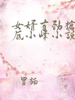 女婿有劲枪枪到底小峰小说