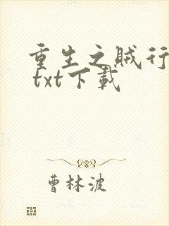 重生之贼行天下 txt下载