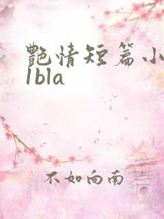 艳情短篇小说11bla