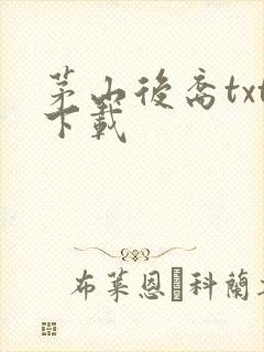 茅山后裔txt下载