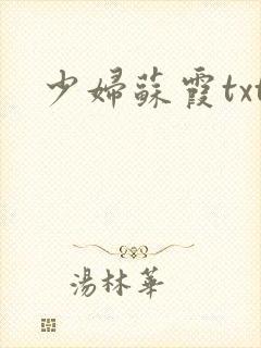 少妇苏霞txt