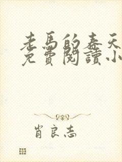 老马的春天全文免费阅读小说