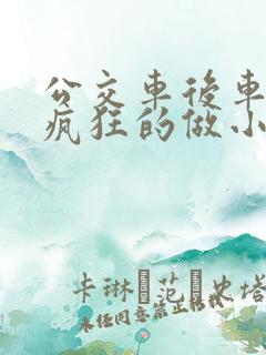 公交车后车座的疯狂的做小