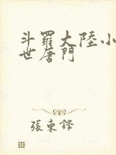 斗罗大陆小说绝世唐门