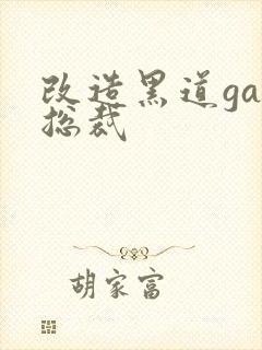 改造黑道gay总裁