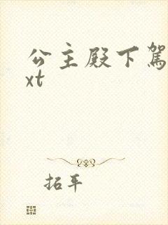 公主殿下驾到txt