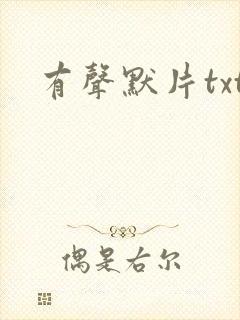 有声默片txt