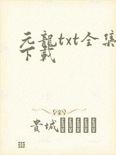 元龙txt全集下载