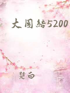 大团结5200
