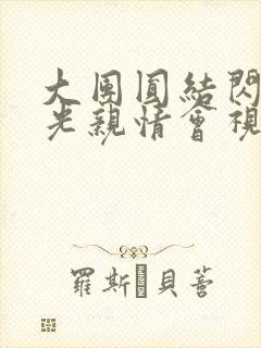 大团圆结闪闪发光亲情会视频