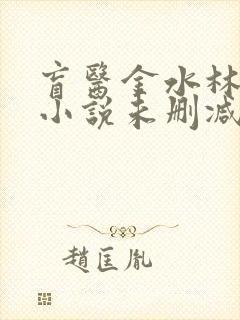 盲医金水林晓慧小说未删减版