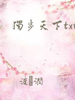 独步天下txt