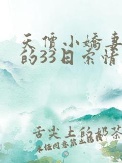 天价小娇妻总裁的33日索情