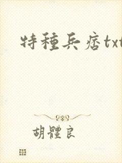 特种兵痞txt