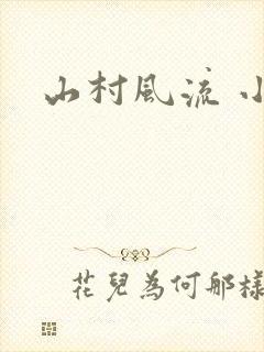 山村风流 小说