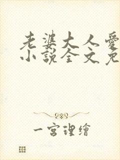 老婆大人爱上我小说全文免费阅读