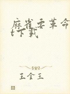 麻雀要革命txt下载