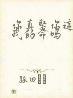 你真紧你这是要我的命吗