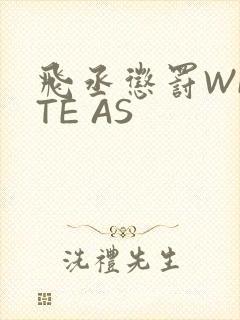 飞丞惩罚WRITE AS