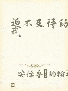 迫不及待的想要我