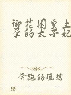 御花园皇上c有孕的太子妃