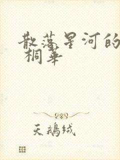 散落星河的记忆 桐华
