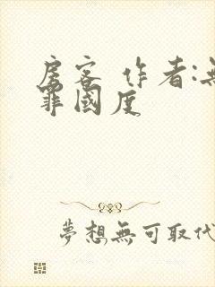 房客 作者:无罪国度