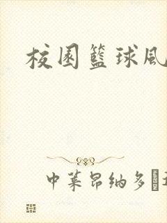 校园篮球风云录