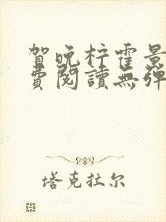 贺晚柠霍景潇免费阅读无弹窗