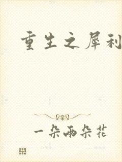 重生之犀利女兵