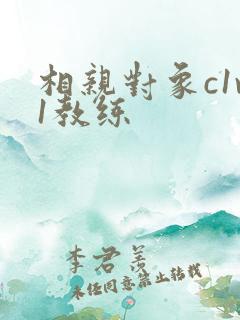 相亲对象c1v1教练