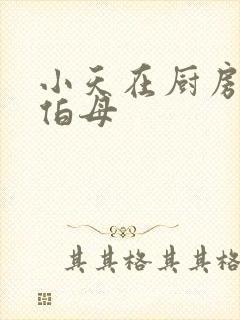 小天在厨房插杨伯母