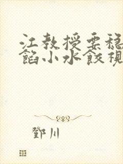 江教授要稳住肉馅小水饺视频