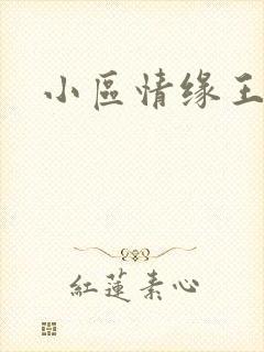 小区情缘王丽萍