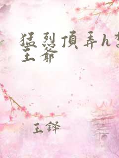 猛烈顶弄h禁欲王爷