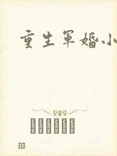 重生军婚小媳妇