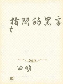 指间的黑客txt