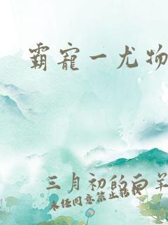 霸宠一尤物老婆