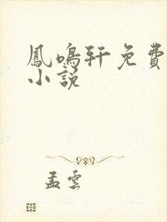凤鸣轩免费言情小说