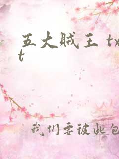 五大贼王 txt