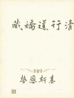 藏娇道行清浅