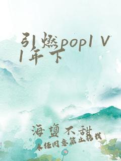 引燃pop1∨1年下