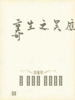 重生之吴应熊传奇