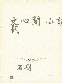 文心阁 小说连载